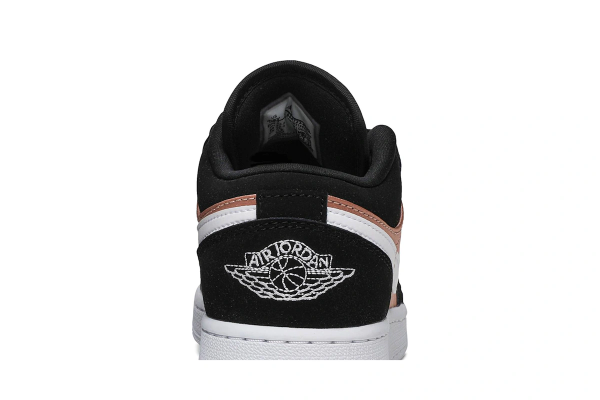 (Grade School) Air Jordan 1 Low 'White Rose Gold' 554723-090