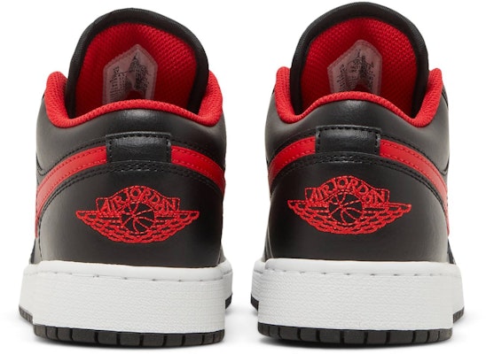 (大童款) Air Jordan 1 Low '白头' 553560-063 Details for (大童款) Air Jordan 1 Low '白头' 553560-063