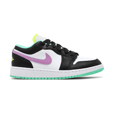 (GS) Jordan 1 Low 'White Violet Shock'