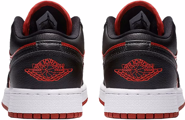 (Kanak-Kanak) Air Jordan 1 Low BG 'Gym Red Black' 553560-610 Purchase (Kanak-Kanak) Air Jordan 1 Low BG 'Gym Red Black' 553560-610