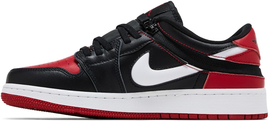 (Autoajuste Escolar) Air Jordan 1 Low Flyease 'Alternate Bred Toe' DN4639-066 Lookbook (Autoajuste Escolar) Air Jordan 1 Low Flyease 'Alternate Bred Toe' DN4639-066