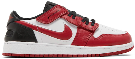 (Grade School) Air Jordan 1 Low FlyEase 'White Gym Red' DN4639-163 (Grade School) Air Jordan 1 Low FlyEase 'White Gym Red' DN4639-163