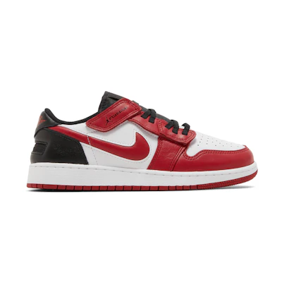 (GS) Jordan 1 Low FlyEase 'White Gym Red'