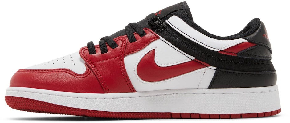 (大童) Air Jordan 1 Low FlyEase '白色红健身' DN4639-163 Lookbook (大童) Air Jordan 1 Low FlyEase '白色红健身' DN4639-163
