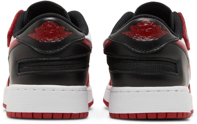 (大童) Air Jordan 1 Low FlyEase '白色红健身' DN4639-163 Details for (大童) Air Jordan 1 Low FlyEase '白色红健身' DN4639-163
