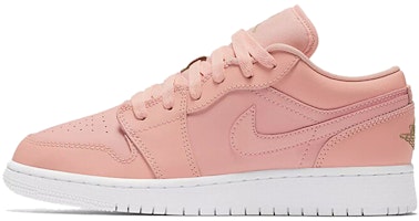 (Grade School) Air Jordan 1 Low GG 'Bleached Coral' 554723-615 (Grade School) Air Jordan 1 Low GG 'Bleached Coral' 554723-615
