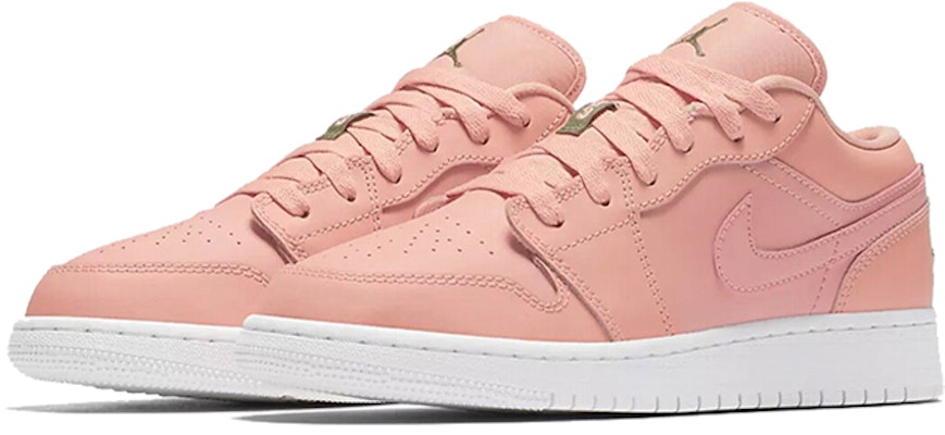 (Kanak-Kanak) Air Jordan 1 Low GG 'Bleached Coral' 554723-615 Lookbook (Kanak-Kanak) Air Jordan 1 Low GG 'Bleached Coral' 554723-615