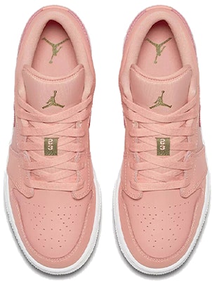 (Kanak-Kanak) Air Jordan 1 Low GG 'Bleached Coral' 554723-615 Shop (Kanak-Kanak) Air Jordan 1 Low GG 'Bleached Coral' 554723-615