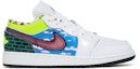 Buy (Kanak-Kanak) Air Jordan 1 Low Permainan Old School DM8969-114