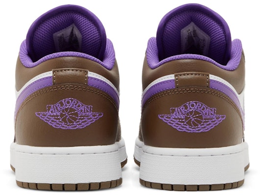 (小學)Air Jordan 1 Low 紫摩卡 553560-215 Details for (小學)Air Jordan 1 Low 紫摩卡 553560-215