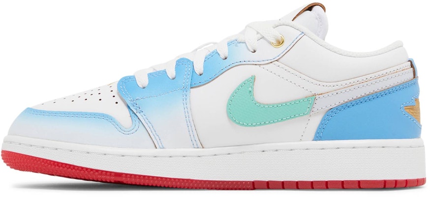 (大童款) Air Jordan 1 Low SE '蓝色渐变' FN8895-141 Lookbook (大童款) Air Jordan 1 Low SE '蓝色渐变' FN8895-141