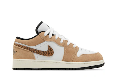 (Grade School) Air Jordan 1 Low SE 'Brown Elephant' DZ5368-201