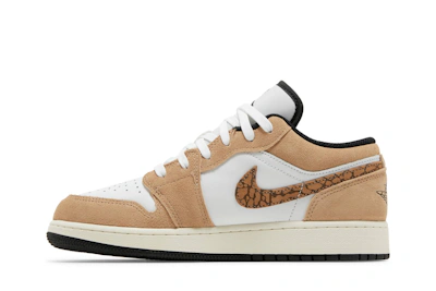 (Grade School) Air Jordan 1 Low SE 'Brown Elephant' DZ5368-201