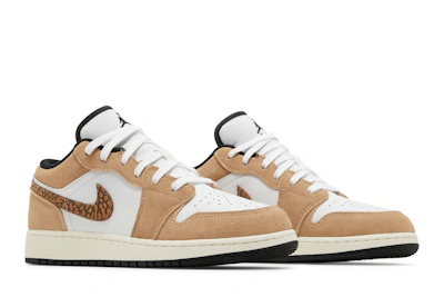 (Grade School) Air Jordan 1 Low SE 'Brown Elephant' DZ5368-201