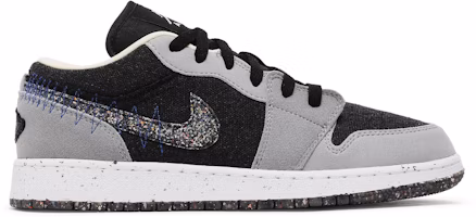 (Grade School) Air Jordan 1 Low SE 'Crater' DM4690-001 (Grade School) Air Jordan 1 Low SE 'Crater' DM4690-001