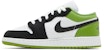 (Tahap Sekolah) Air Jordan 1 Low SE 'Floral Vines' Kanak-Kanak Perempuan. DQ8389-100