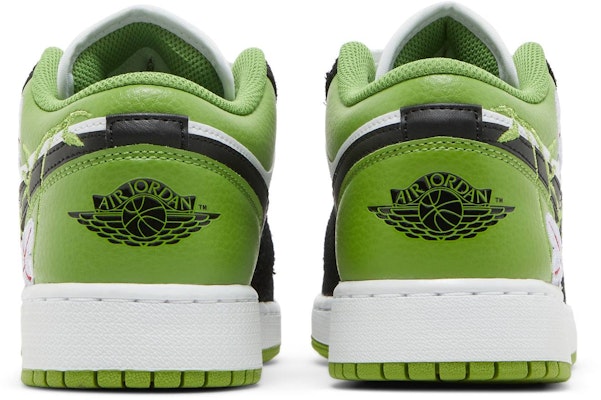 (Grade School) Air Jordan 1 Low SE 'Floral Vines' DQ8389-100 Details for (Grade School) Air Jordan 1 Low SE 'Floral Vines' DQ8389-100