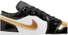(Kanak-Kanak) Air Jordan 1 Low SE 'Gold Toe' Emas. DR6970-071