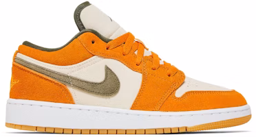 (Grade School) Air Jordan 1 Low SE 'Light Curry' DJ0342-102 (Grade School) Air Jordan 1 Low SE 'Light Curry' DJ0342-102