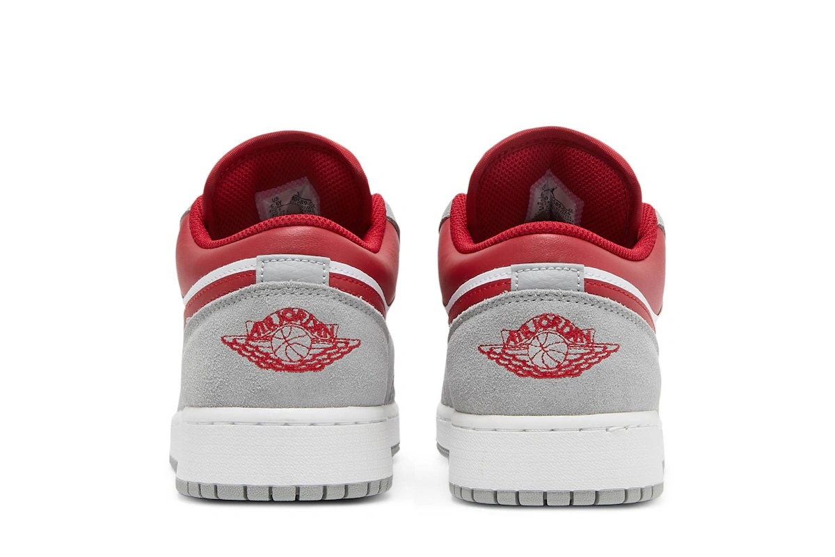 (Grade School) Air Jordan 1 Low SE 'Light Smoke Grey Gym Red' DM0589-016