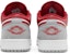 (Kanak-Kanak) Air Jordan 1 Low SE 'Light Smoke Grey Gym Red' DM0589-016