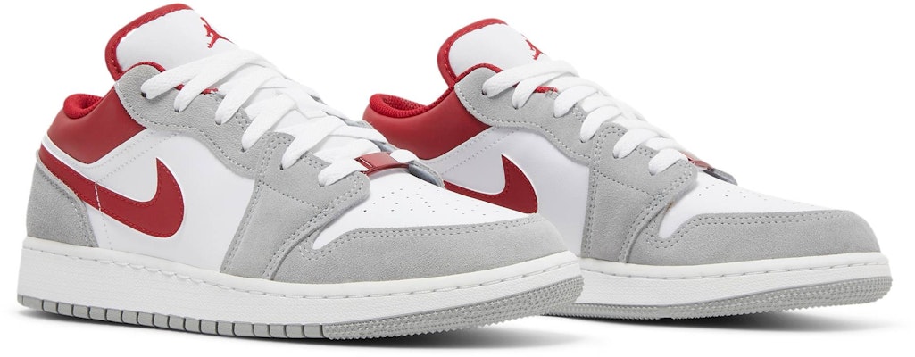 (Grade School) Air Jordan 1 Low SE 'Light Smoke Grey Gym Red' DM0589-016 Cheap (Grade School) Air Jordan 1 Low SE 'Light Smoke Grey Gym Red' DM0589-016