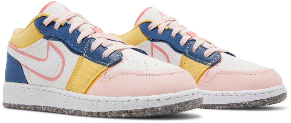 (Grade School) Air Jordan 1 Low SE 'Multi-Color Canvas' DV1323-100 Cheap (Grade School) Air Jordan 1 Low SE 'Multi-Color Canvas' DV1323-100