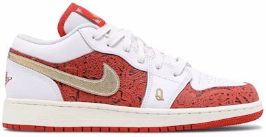 (Grade School) Air Jordan 1 Low SE 'Spades' DJ5186-100 (Grade School) Air Jordan 1 Low SE 'Spades' DJ5186-100