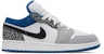 (Kanak-kanak) Air Jordan 1 Low SE 'True Blue' DQ2514-140