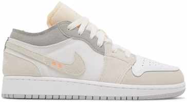 (Grade School) Air Jordan 1 Low SE Craft 'Inside Out' DQ3727-100 (Grade School) Air Jordan 1 Low SE Craft 'Inside Out' DQ3727-100