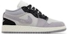 (Akas Sekolah) Air Jordan 1 Low SE Craft 'Inside Out - Cement Grey' FD9088-002