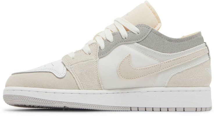 (Sekolah Dasar) Air Jordan 1 Low SE Craft 'Inside Out' DQ3727-100 Lookbook (Sekolah Dasar) Air Jordan 1 Low SE Craft 'Inside Out' DQ3727-100