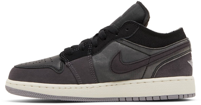 (Grade School) Air Jordan 1 Low SE Craft 'Inside Out - Black' DV0478-001 Lookbook (Grade School) Air Jordan 1 Low SE Craft 'Inside Out - Black' DV0478-001