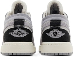 (Akas Sekolah) Air Jordan 1 Low SE Craft 'Inside Out - Cement Grey' FD9088-002 Details for (Akas Sekolah) Air Jordan 1 Low SE Craft 'Inside Out - Cement Grey' FD9088-002