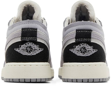 (中小學)Air Jordan 1 Low SE Craft 'Inside Out - Cement Grey' FD9088-002 Details for (中小學)Air Jordan 1 Low SE Craft 'Inside Out - Cement Grey' FD9088-002