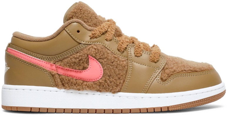(Grade School) Air Jordan 1 Low Utility 'Teddy Bear' DO2233-264 Buy (Grade School) Air Jordan 1 Low Utility 'Teddy Bear' DO2233-264