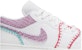 (Akanak-Anak) Air Jordan 1 Low Putih Bordeaux Terang DM9037-100
