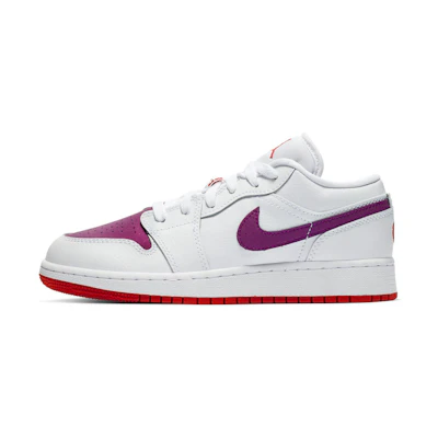 (GS) Jordan 1 Low White True Berry