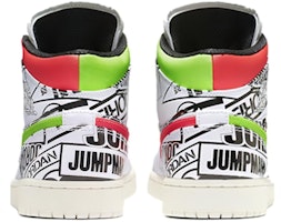 (초등학생) 에어 조던 1 미드 '올오버 로고' 554725-143 Purchase (초등학생) 에어 조던 1 미드 '올오버 로고' 554725-143