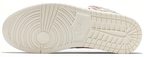 (초등학생) 에어 조던 1 미드 '올오버 로고' 554725-143 Details for (초등학생) 에어 조던 1 미드 '올오버 로고' 554725-143