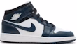 Buy (Kanak-Kanak) Air Jordan 1 Mid 'Armory Navy' 554725-411