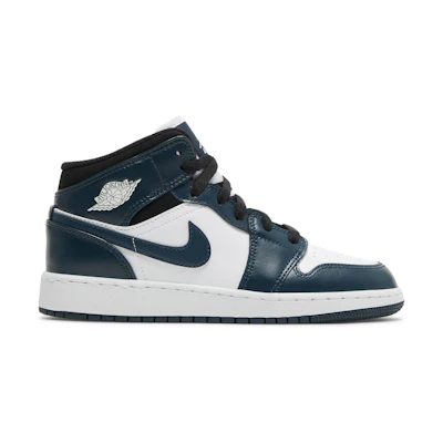 (GS) Jordan 1 Mid 'Armory Navy'