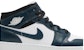 (Kanak-Kanak) Air Jordan 1 Mid 'Armory Navy' 554725-411