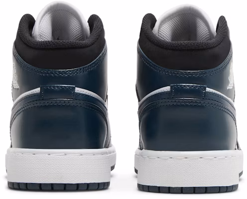 (Grade School) Air Jordan 1 Mid 'Armory Navy' 554725-411 Details for (Grade School) Air Jordan 1 Mid 'Armory Navy' 554725-411