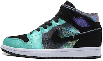 (Grade School) Air Jordan 1 Mid 'Atomic Teal Ultraviolet' 555112-309 (Grade School) Air Jordan 1 Mid 'Atomic Teal Ultraviolet' 555112-309