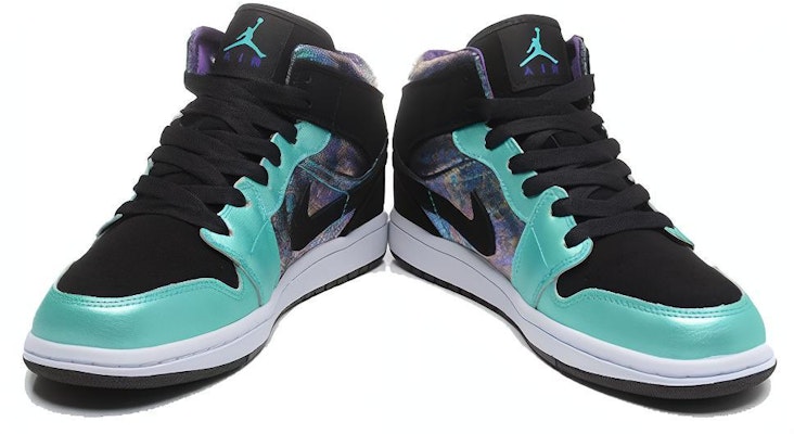 (Kanak-Kanak) Air Jordan 1 Mid 'Atomic Teal Ultraviolet' 555112-309 Purchase (Kanak-Kanak) Air Jordan 1 Mid 'Atomic Teal Ultraviolet' 555112-309