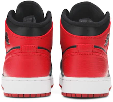 Details for (Grade School) Air Jordan 1 Mid 'Banned' 2020 554725-074