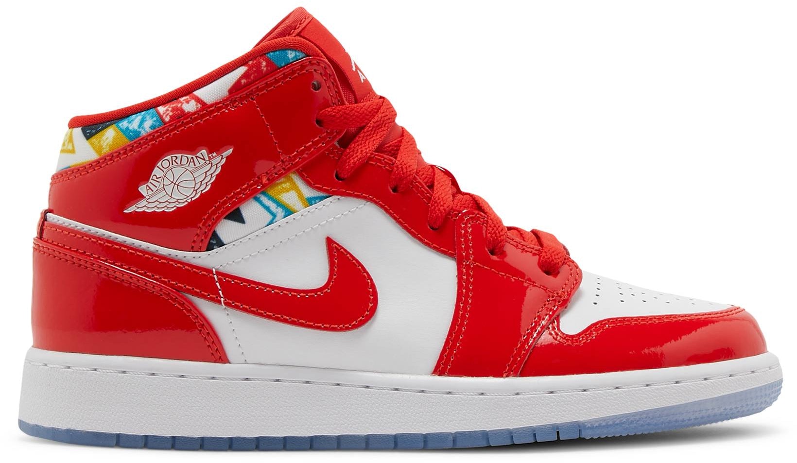 Nike air 2025 jordan mid red