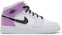 (Kanak-Kanak) Air Jordan 1 Mid 'Barely Grape' DQ8423-501