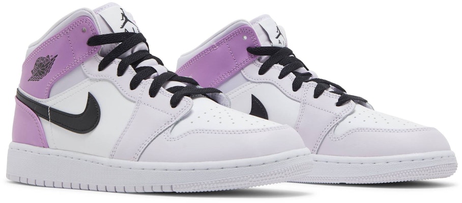 (Kanak-Kanak) Air Jordan 1 Mid 'Barely Grape' DQ8423-501 Cheap (Kanak-Kanak) Air Jordan 1 Mid 'Barely Grape' DQ8423-501